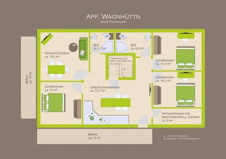 Apartament Goellner Hof Unterwössen Zewnętrze zdjęcie